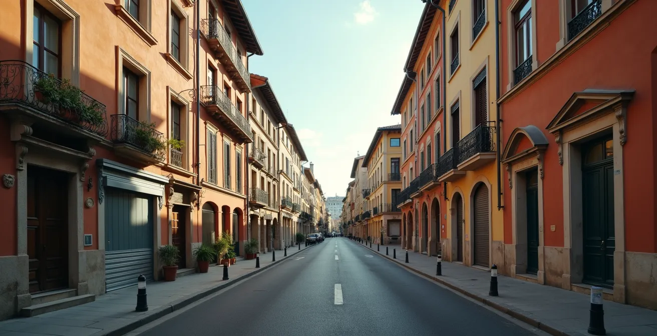 Bâtiments variés à Toulouse illustrant la diversité des copropriétés